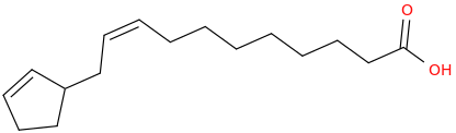 9 undecenoic acid, 11 (2 cyclopenten 1 yl) , (z) 
